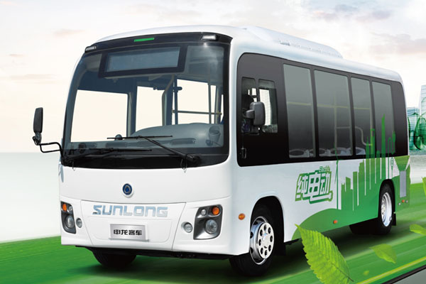 申龍SLK6663純電動微循環(huán)城市客車