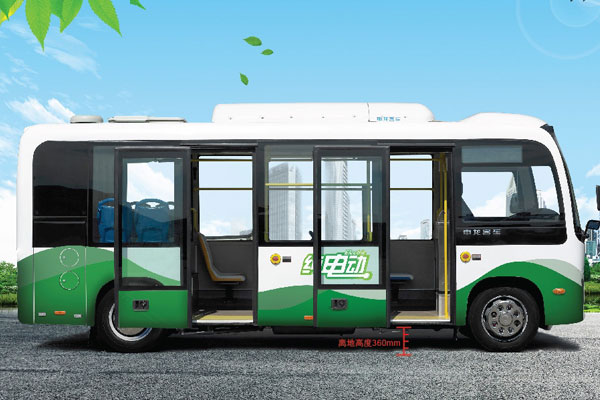 申龍SLK6663純電動微循環(huán)城市客車