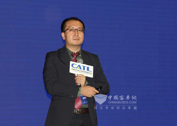 CATL駐京辦主任、測(cè)試和驗(yàn)證中心總監(jiān)種晉