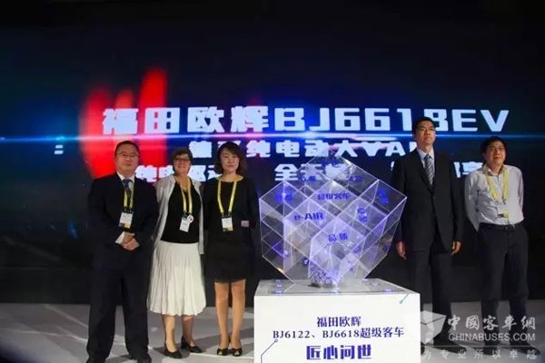 福田歐輝BJ6122、BJ6618超級(jí)客車(chē)匠心問(wèn)世
