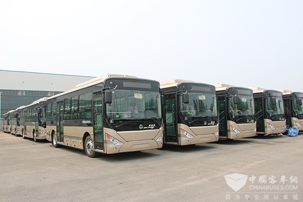冠軍車型名不虛傳，中通8米純電動(dòng)中標(biāo)通化咸寧百臺(tái)訂單
