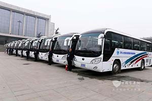 鄭州：上合組織成員國(guó)總理會(huì)議接待用車亮相