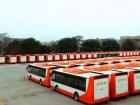 搭載機(jī)器人的300臺中車時(shí)代電動車純電動客車交付