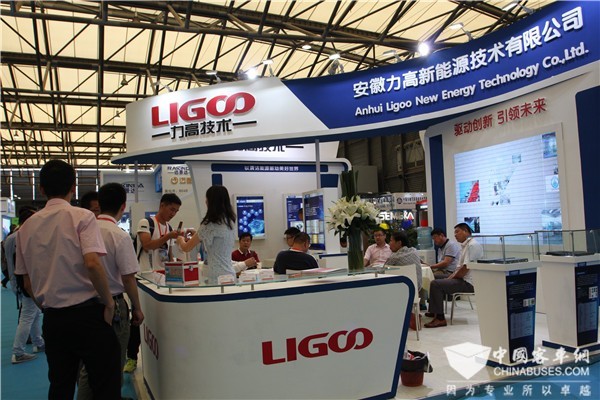 BUS EXPO 2017上?？蛙囌箌安徽力高展臺