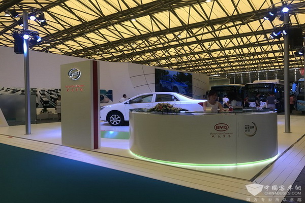 BUS EXPO2017上?？蛙囌箌比亞迪客車展臺