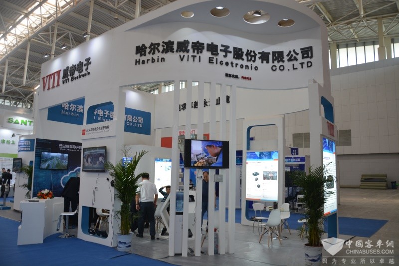 2018 CTIB 天津客車(chē)展 哈爾濱威帝股份展位