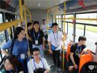 海格無(wú)人駕駛電動(dòng)客車亮相2018世界人工智能大會(huì)