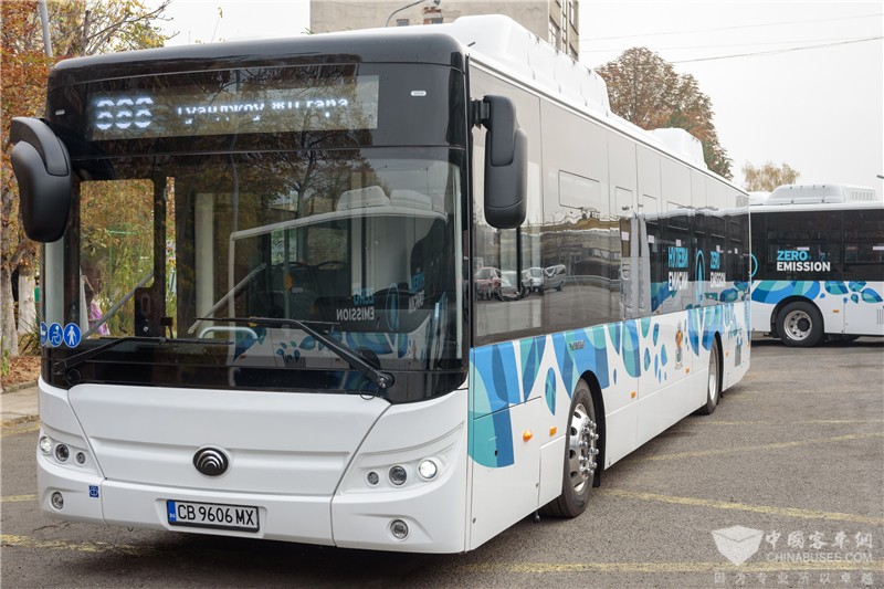 本次交付保加利亞的純電動(dòng)客車(chē)