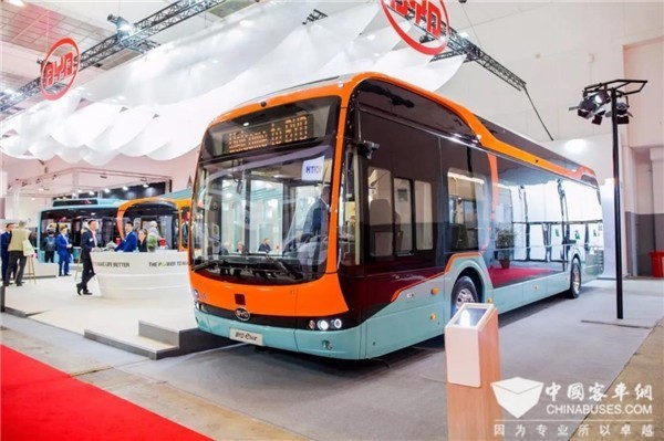 比利時(shí)客車展|看比亞迪純電大巴開拓歐洲之路