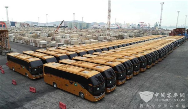 “國車”出海！聚焦金龍客車出口風(fēng)采