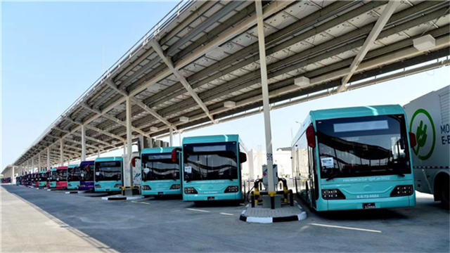 888臺宇通電動客車見證全球最大電動車場站落成！