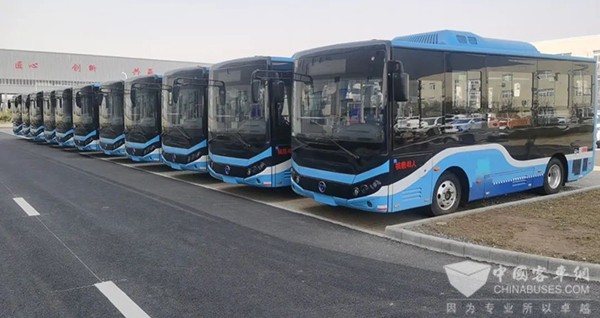 奇瑞萬(wàn)達(dá)客車 新能源公交 公共出行 杞縣