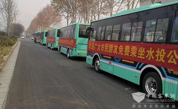 奇瑞萬(wàn)達(dá)客車 新能源公交 公共出行 杞縣