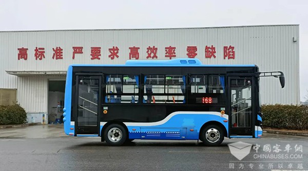 奇瑞萬(wàn)達(dá)客車 新能源公交 公共出行 杞縣