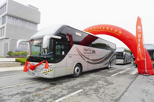 憑實力占領(lǐng)海外高端市場 安凱客車再次批量出口沙特