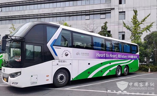 中通客車 杭州亞運會 官方交通服務(wù) 保障車輛