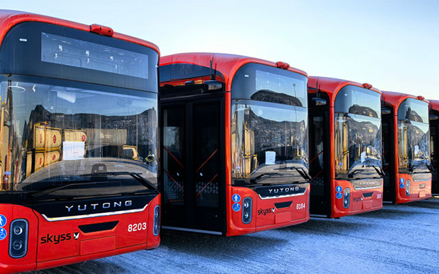 敲響新春“開門紅” 287輛宇通純電動客車陸續(xù)登陸挪威市場