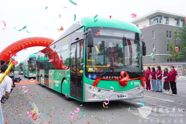 中亞市場再突破！120臺安凱新能源客車出口吉爾吉斯斯坦