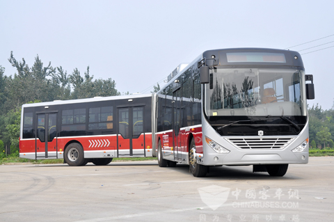中通18米天然氣BRT公交車(chē)