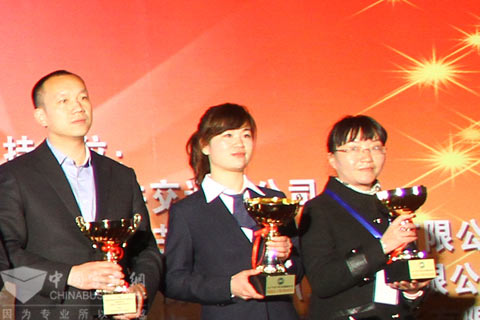 蜀都客車榮獲2012 CIBC年度客車亞軍獎(jiǎng)