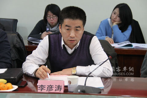 河北石家莊新干線旅游客運公司總經(jīng)理 李彥濤
