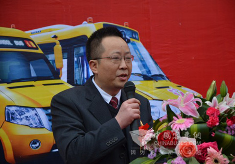 湖南長沙梅花客車公司公司總經(jīng)理張君偉