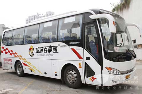 搭載龍翼的大金龍客車打造旅景汽運優(yōu)質(zhì)服務(wù)車隊