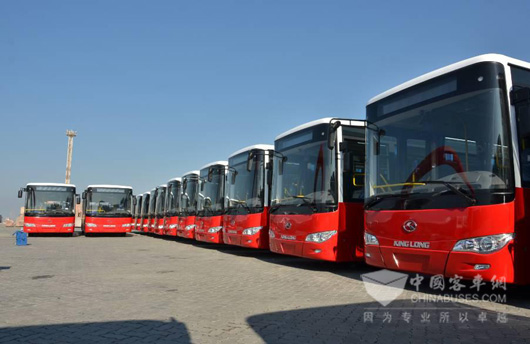 2014年底311輛大金龍XMQ6127G公交車交付伊拉克——中國制造再獲海外市場認(rèn)可