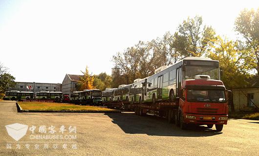 591輛黃海純電動(dòng)公交陸續(xù)交付河北保定