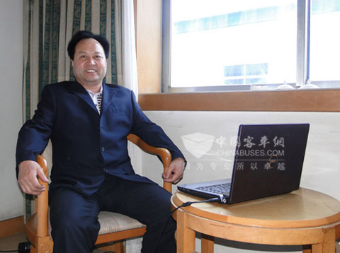 陜西漢中寧西汽車(chē)運(yùn)輸有限公司董事長(zhǎng)張明華先生