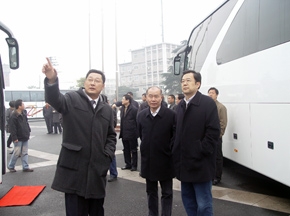 安徽省常務(wù)副省長(zhǎng)孫志剛考察安凱