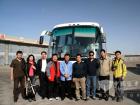 “贏運中國”團(tuán)隊與寧夏大壩發(fā)電有限責(zé)任公司車隊合影