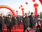 世界電動車協(xié)會主席、中國工程院院士陳清泉教授等出席下線儀式