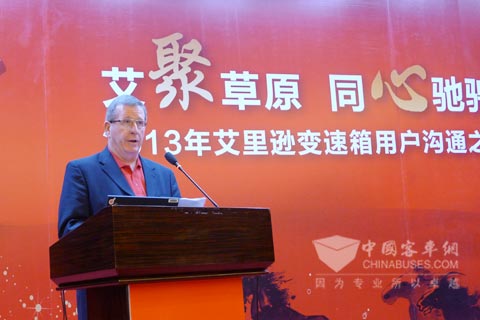 艾里遜國(guó)際市場(chǎng)營(yíng)銷(xiāo)、銷(xiāo)售及服務(wù)副總裁Michael Headly