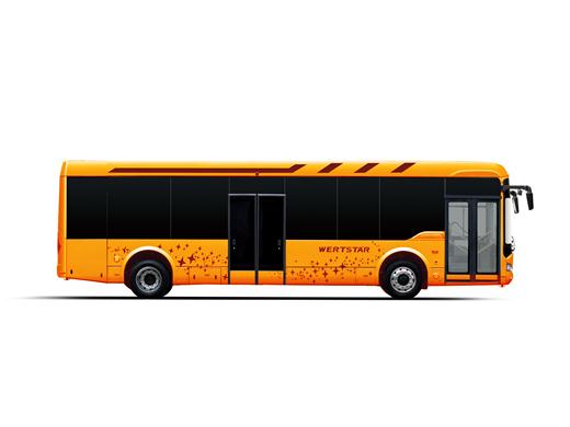亞星JS6108GHBEV公交車（純電動(dòng)20-42座）