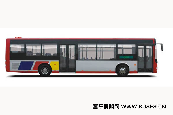黃海DD6129S68公交車（柴油國(guó)四24-46座）