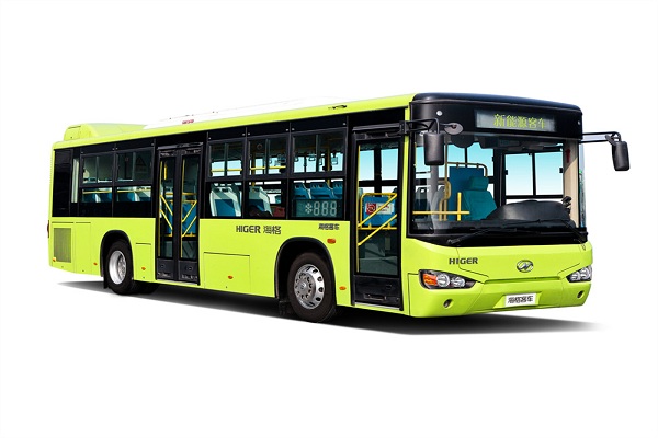 海格KLQ6109GAC5公交車(chē)（天然氣國(guó)五24-39座）