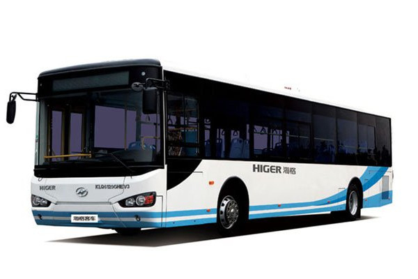 海格KLQ6129GAHEVC5B公交車(chē)（天然氣/電混動(dòng)國(guó)五24-46座）