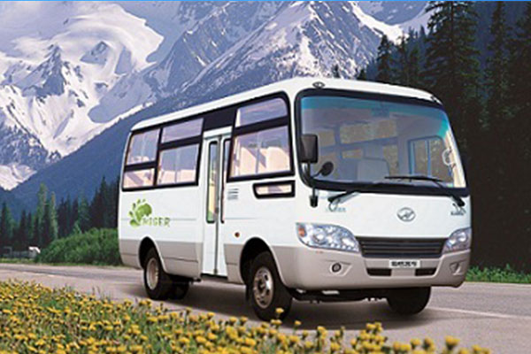 海格KLQ6669C5客車（天然氣國(guó)五10-23座）