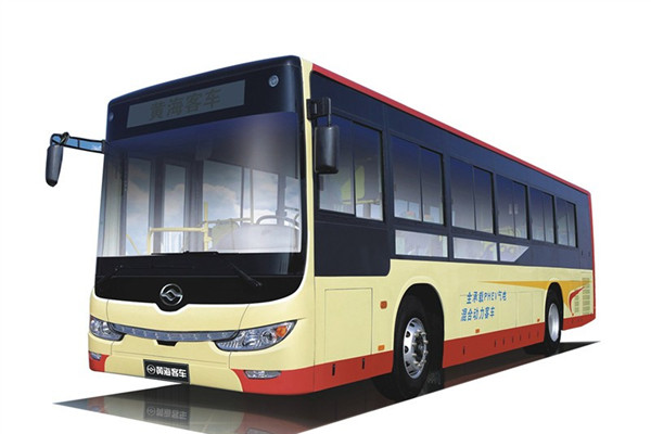 黃海DD6109CHEV6公交車（柴油/電混動(dòng)國五18-36座）