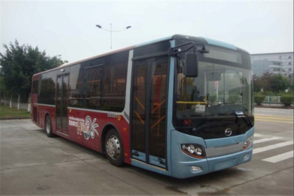 五洲龍F(tuán)DG6123HEVN5公交車（天然氣/電混動國五10-44座）