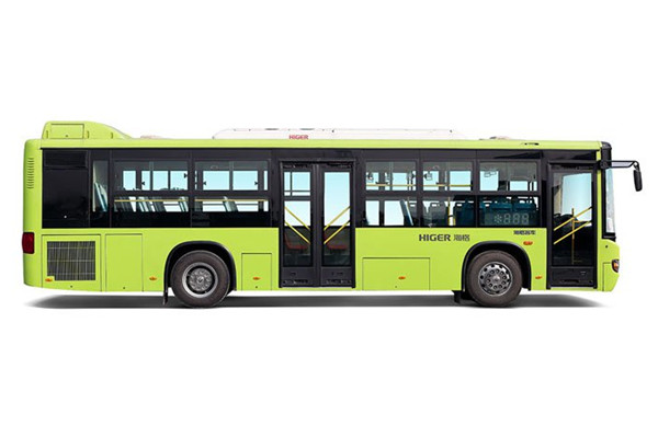 海格KLQ6109GAHEVE5L插電式公交車（柴油/電混動(dòng)國五24-39座）