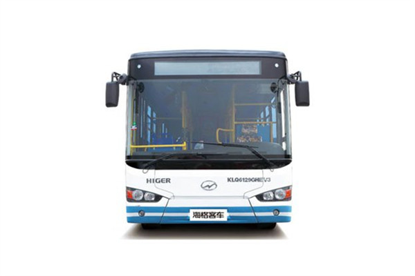 海格KLQ6129GAHEVC5K插電式公交車(chē)（天然氣/電混動(dòng)國(guó)五24-42座）