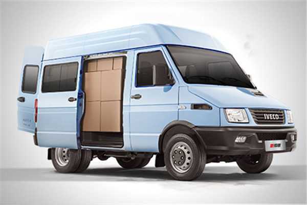 南京依維柯NJ5045XXYQ2A廂式運(yùn)輸車（柴油國(guó)五6座）