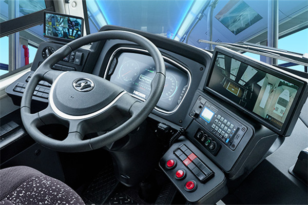 海格KLQ6856GAEVN3A低入口公交車(chē)（純電動(dòng)14-26座）