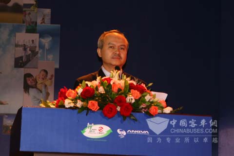 亞太天然氣車輛組織理事長(zhǎng)Mr.lee致辭