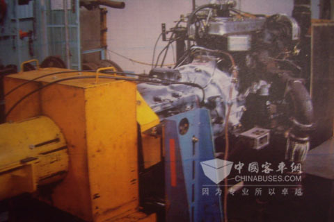 日產(chǎn)柴動力總成搭載華越緩速器臺架的實(shí)驗(yàn)